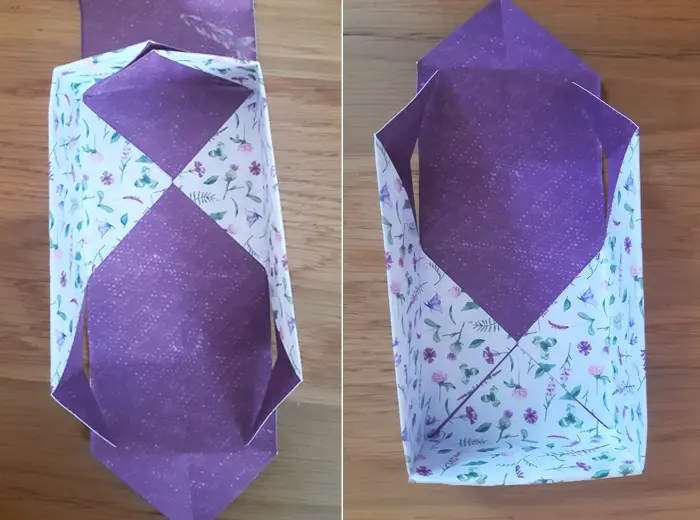 Як просто зробити подарункову коробку з паперу?